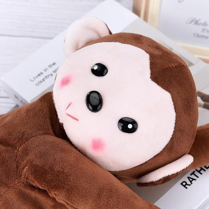 ChuckleMonkey™ Plush Tissue Box Holder