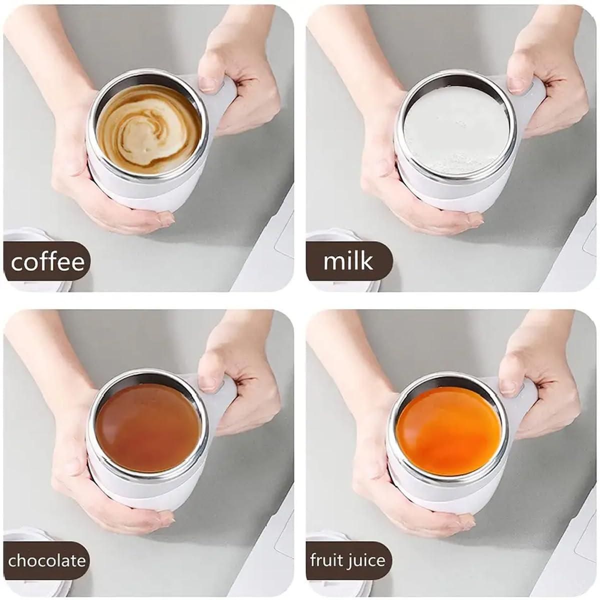 ZapStir™ Self-Stirring Magnetic Mug
