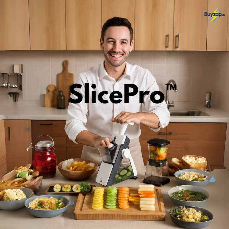 SlicePro™ Adjustable Mandoline Slicer