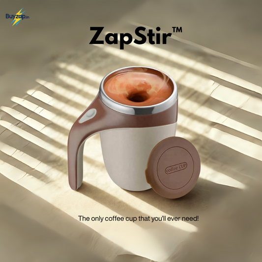 ZapStir™ Self-Stirring Magnetic Mug